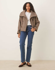 CITYLIGHT CROPPED TRENCH COAT