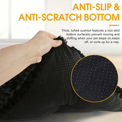 Dog Bed Soft Pet Cushion Large Dog Crate Puppy Cat Mattress Washable Pad Mat