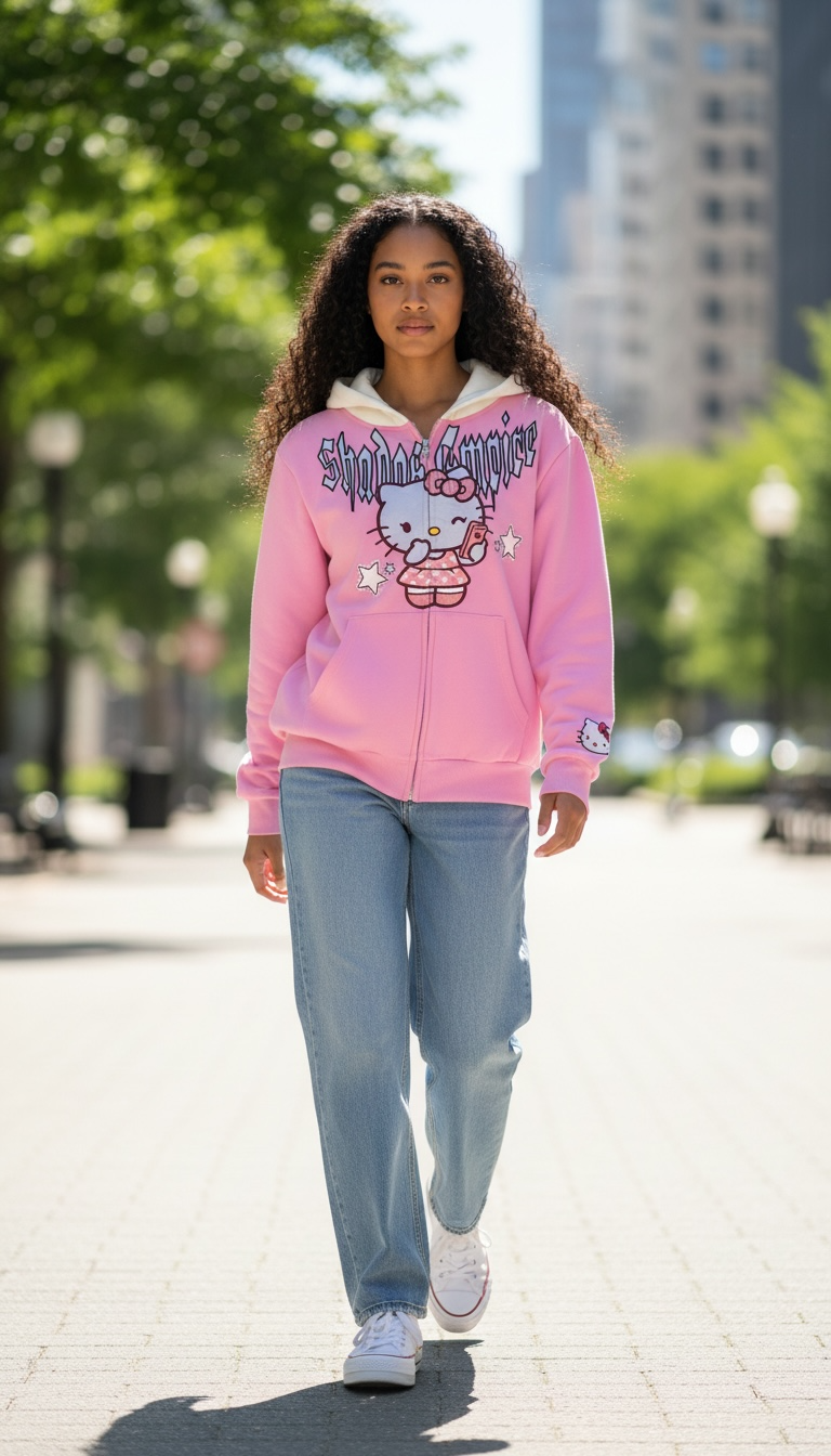 HELLO KITTY SIGNATURE HOODIE