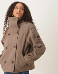 CITYLIGHT CROPPED TRENCH COAT