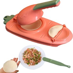 2 In 1 Manual Dumpling Maker – Pink Color