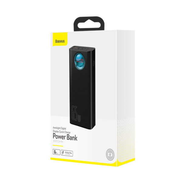 Baseus 65W 30000mAh Fast Charging Power Bank with Digital Display - Image 2