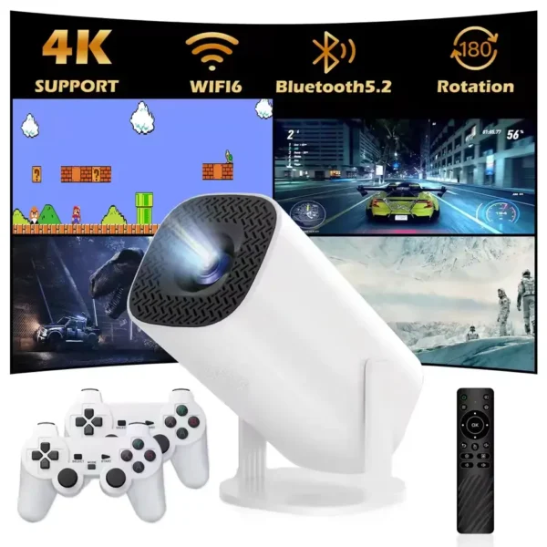 P30 Max Android 4K Projector + Video Game Console Combo - Image 3