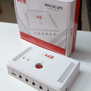 SKE SK616 Mini UPS For Wifi Router + ONU + IP Cam/CC Cam (  13,200mAh With 5 Output)