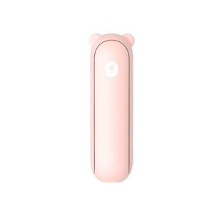 JISULIFE F8X Mini Fan Portable Fan & Power Bank (Upgrade Version)- Pink Color